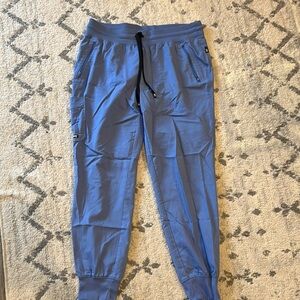 Grey's Anatomy Women’s Seal Blue Jogger Scrub Pants